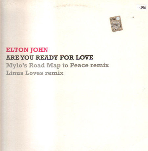 英12” Elton John Are You Ready For Love ECB50LOVE Southern Fried Recor /00250 Elton John – Are You Ready For Love – CD (Cardboard sleeve