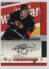 2005-06 Upper Deck Be a Player SP Signatures Tuomo Ruutu #RU Auto 4f5