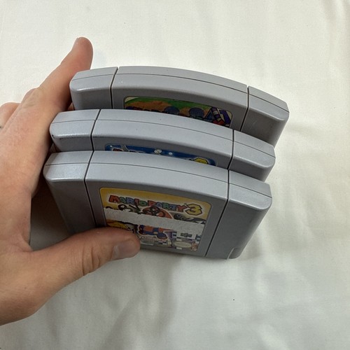 Mario Party 1 2 3 (Nintendo 64 N64) Original Authentic Game Bundle Lot Tested - Picture 8 of 8