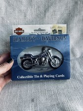Harley-Davidson Tin & Playing Cards Springer Softail Heritage Softail
