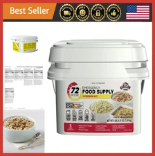 72-Hour Emergency Food Kit 1-Person Survival Meal Supply, Lightweight 4 lbs