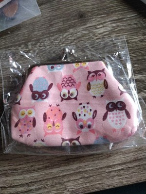 Check out the  OWL  pattern on this Coin Purses Pouch Kiss-Lock Change Purse