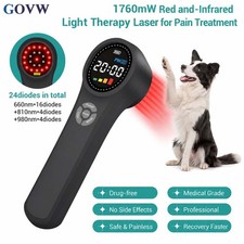 24 Diodes Cold Laser Therapy Adjustable Time Power for Sports Injury Recovery
