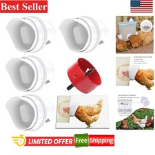 DIY Rainproof Gravity Chicken Feeder Kit for Buckets  Barrels - Easy Install