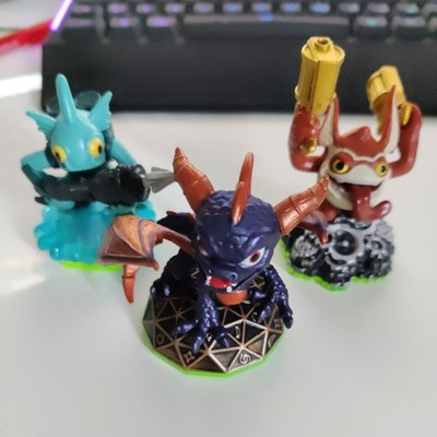 Skylanders Spyro s Adventure Starter Figuren - Spyro, Trigger Happy, Gill Grunt