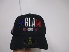 ENGLAND COUNTRY PRICE MENS SNAPBACK BASEBALL HAT (ADJUSTABLE) NWT BLACK  EST 927