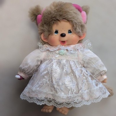 Sekiguchi Monchhichi Angel 30th Anniversary 7.5in Wings Dress