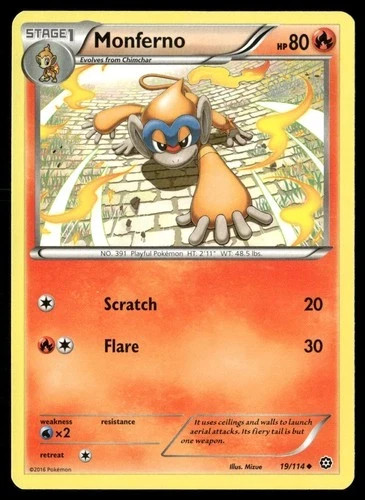 Pokemon TCG: XY Steam Siege /114 Base Rare Choose Your Card Complete Your Set