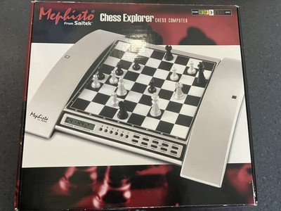 Schachcomputer Mephisto Chess Explorer  Saitek + wie Neu
