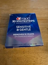 Crest 3D Whitestrips Sensitive & Gentle Removes 15 Years Of Stains In 3 Wks (i7)