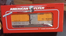 American Flyer 6-48204 S Scale Denver & Rio Grande Western TCA Boxcar #54777 NIB