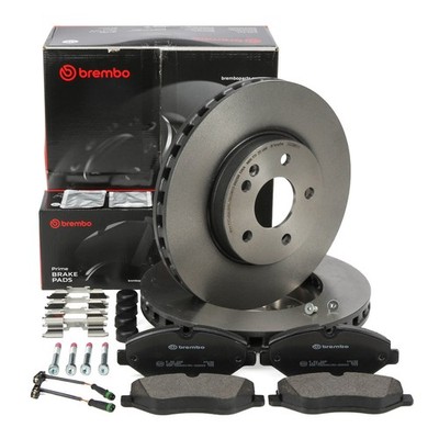 BREMBO Bremsscheiben Ø300mm Beläge Sensor für MERCEDES V-KLASSE VIANO VITO vorne