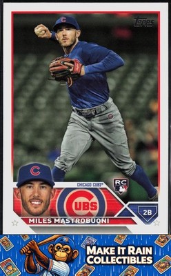 Miles Mastrobuoni 2023 Topps Series Two #592 Chicago Cubs Rookie RC