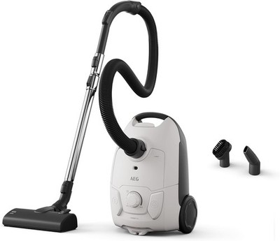 AEG Clean 5000 Vacuum Cleaner with Bag, High Suction Power, 37% Recycled Plastic