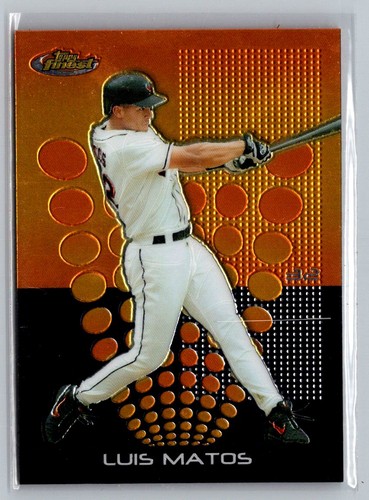 2004 Finest Luis Matos #71 card