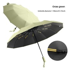 24-Bone Heavy Duty Windproof Umbrella UV Protection for Men Women