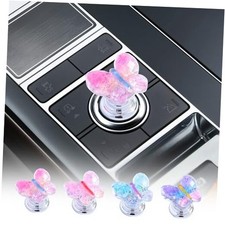 Push to Start Button Cover, Butterfly Engine Start Stop Button Decoration