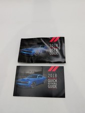 2018 Dodge Challenger Factory Owners Manual & Quick Reference Guide