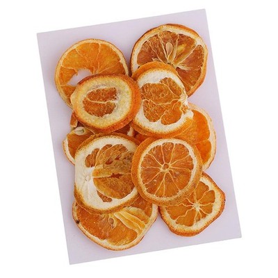 10 Stck. Echte Früchte Orange Scheiben für Scrapbooking Grußkarten Wohndeko