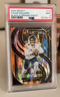2024 Panini Select - Premier Caleb Williams #114 Black & Orange Shock BearS PSA9