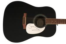 Sting The Police Signed Autograph Gibson Epiphone Guitar Outlandos d'Amour JSA