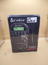 Cobra 75 WX ST Compact/Remote Mount 40 Channel CB Radio NO AUDIO