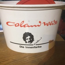 Colani wei&szlig; Eimer . Der Letzte Leere Mit Signatur Vom Meister Weltweit Einzig