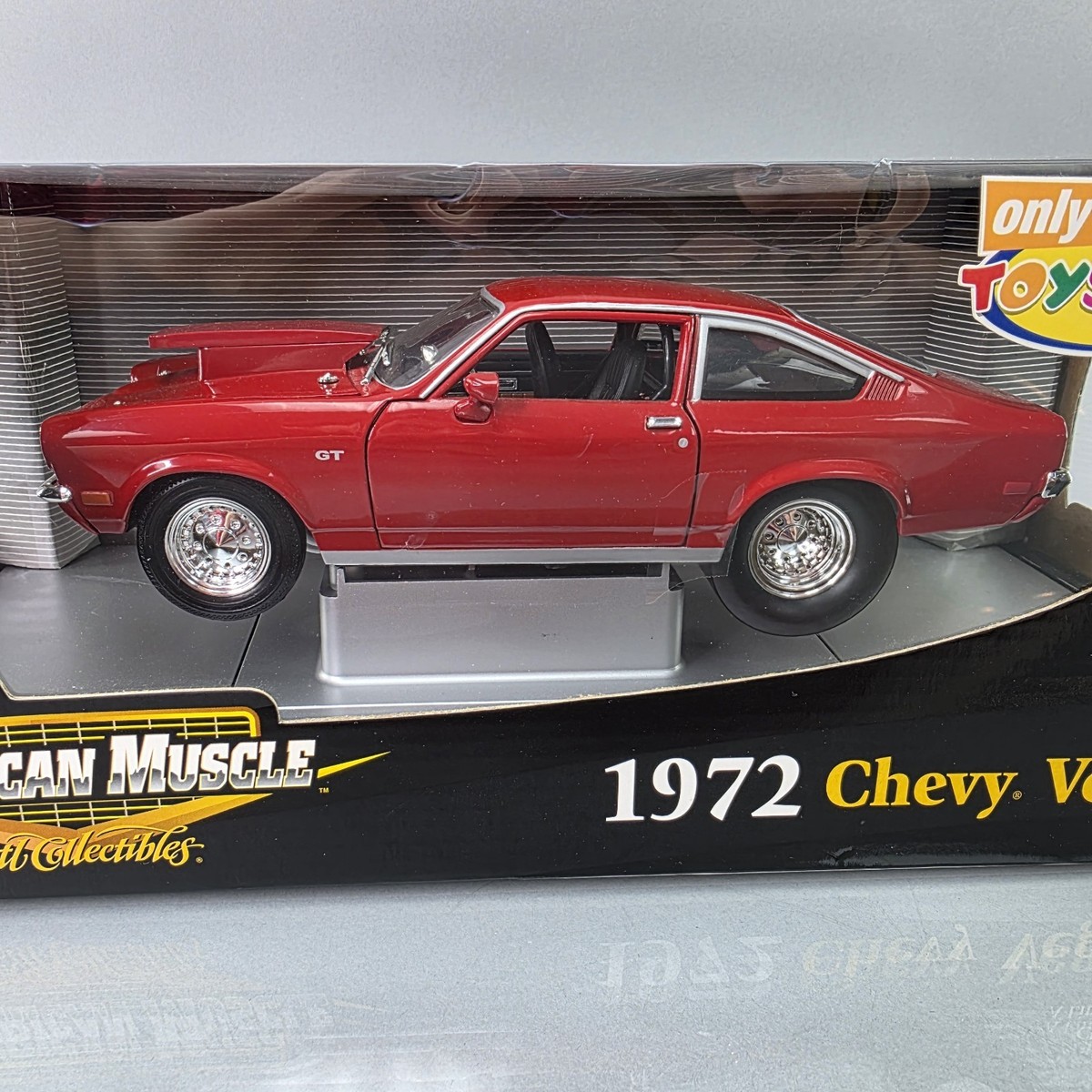 アメリカンマッスル 1/18 1972 BALDEIN MOTION VEGA Ertl American Muscle 1972 Chevy Vega GT Prostock 1:18 Diecast Red