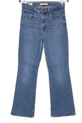 LEVI S 725 HIGH RISE BOOTCUT PREMIUM Big E Jeans Damen Größe W27 ~ L26 Etiket...