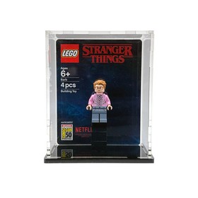 Display Case Compatible with Lego 4x2x5 ComicCon Exclusive Minifigure Set