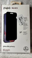 ZAGG Apple iPhone 14 Pro Max InvisibleShield Glass Elite Privacy Screen Protecto