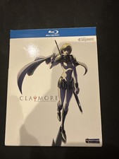 Claymore: The Complete Series (Blu-ray Disc, 2010, 3-Disc Set) for