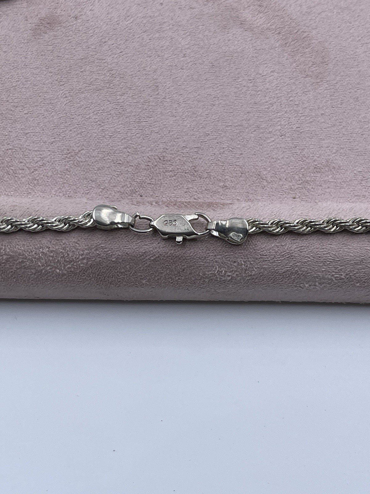 Sterling Silver 925 Solid Braided Chain Necklace … - image 10