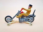 Hot Wheels Redline RRRumblers Mean Machine Chopper Motorcycle Top Hat Rider