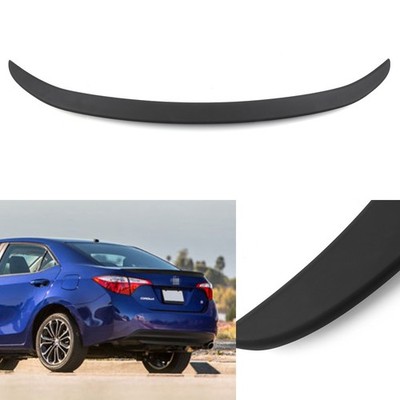 1 x trunk spoiler for 2014-2019 Toyota Corolla Factory Style Black ABS