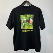 $uicideboys G59 Records Closed Captions Black T-Shirt Men's L