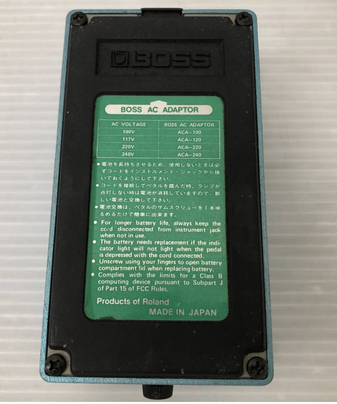 Boss CE-3 Chorus Guitar Effect Pedal ACA made in Japan In Working 