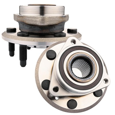 Pair Front/Rear Wheel Hub Bearing Assembly For GMC Acadia 07-16 Chevy Traverse