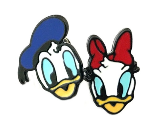 DISNEY CLASSIC CARTOONS MOVIES CHARACTERS LOGOS POST ENAMEL STUD EARRINGS - Picture 23 of 27