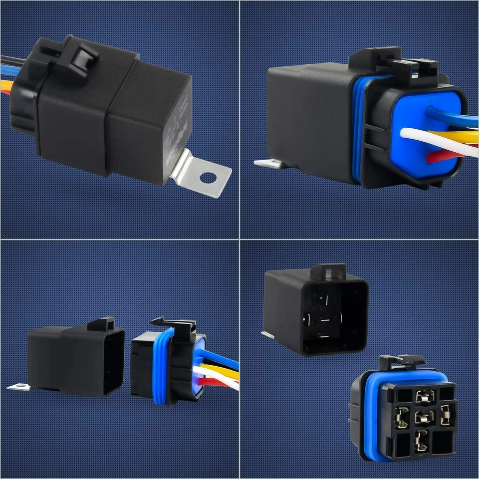 Nilight Auto Waterproof Relay & Harness 40/30 AMP12 AWG Tinned Copper Wires Kit - Image 4 of 4