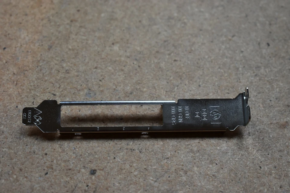 High Profile Bracket for HP NC365T Dell H092P, K828C, HM9JY, YT674 Quad Port NIC - Image 2 of 4