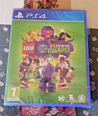 LEGO DC Supervillains - Sony PlayStation 4 - Factory Sealed