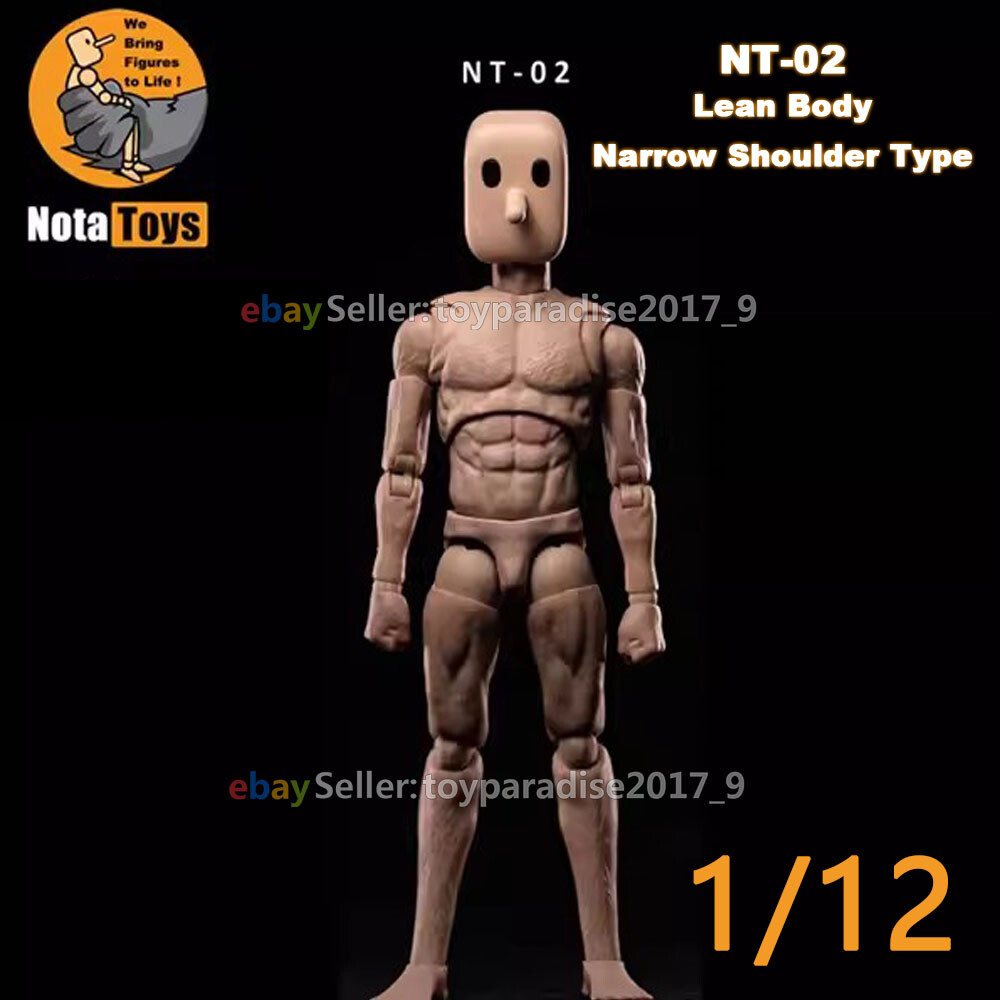 NT-01: Nota Studio Notaman 1/12 Male Base Body Action Figure