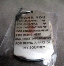 THANK YOU METAL KEYCHAIN