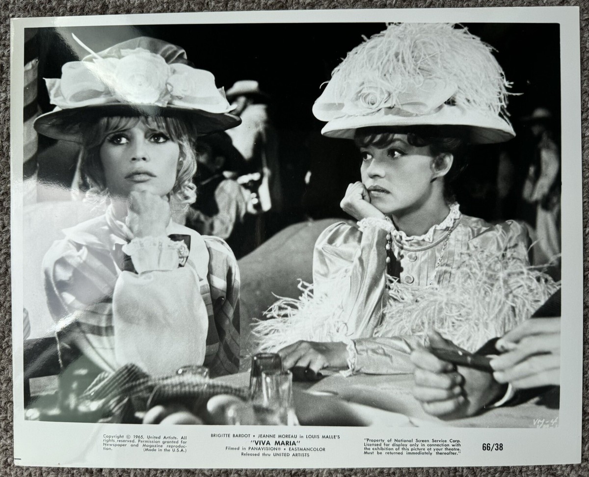 1965 Viva Maria Original Movie Photo Still Brigitte Bardot Jeanne