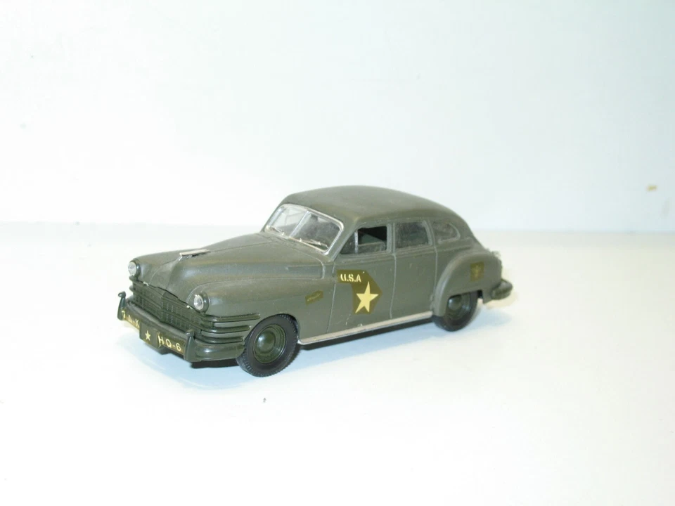 SOLIDO, Auto Militare Del Generale CHRYSLER USA, Modello 1990' Paraurti KAKI - Immagine 2 di 2