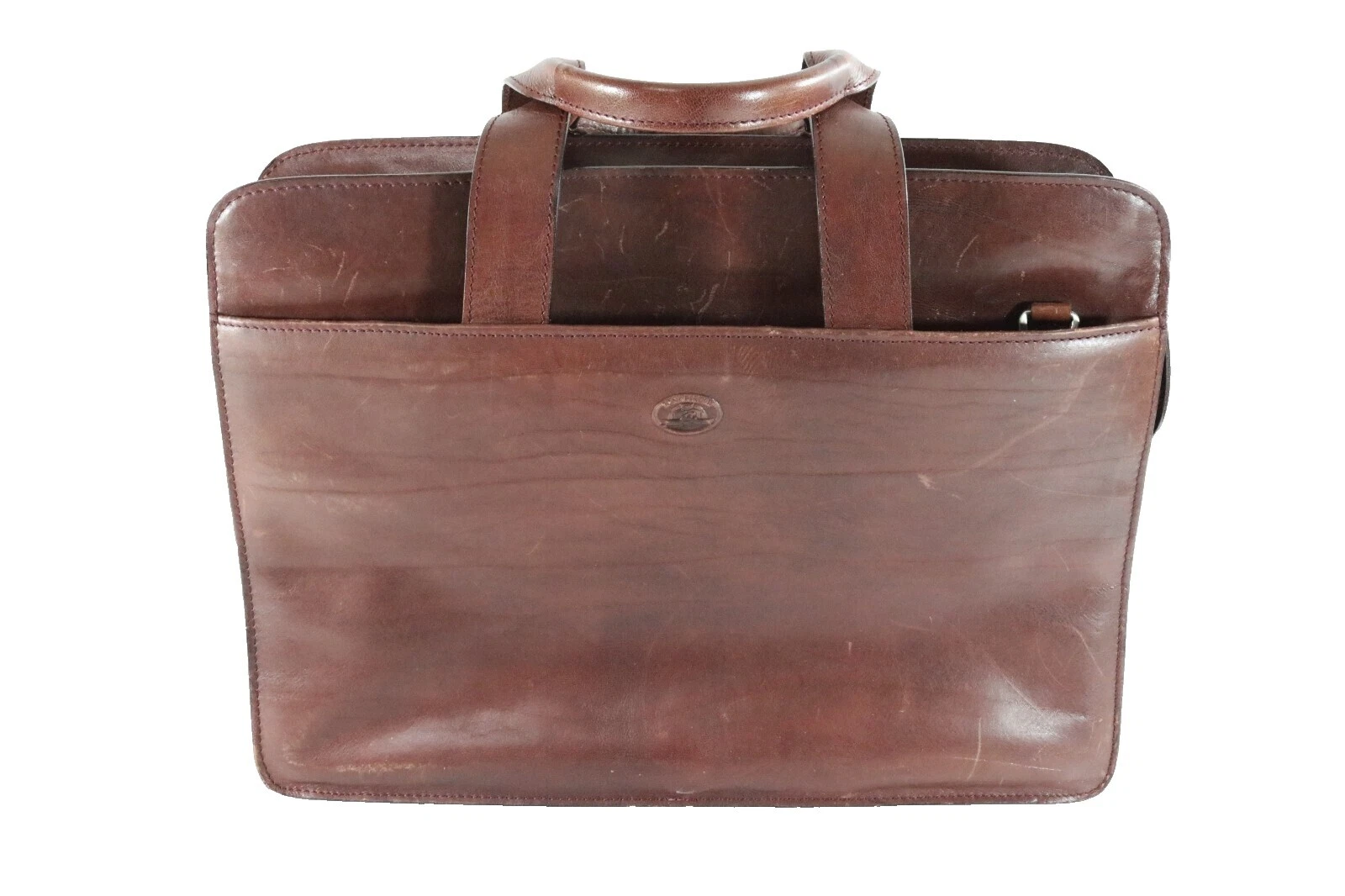 Bolsas de Cuero Marrón para Hombres Tony Perotti