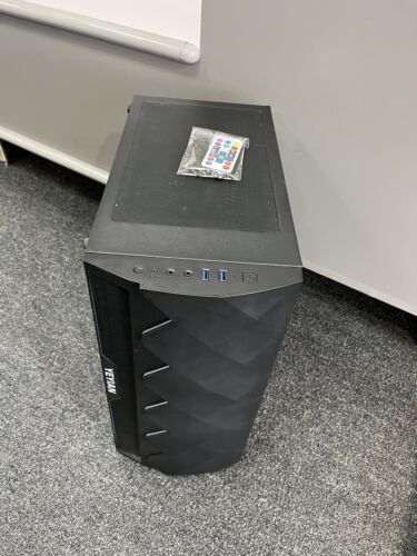 Yeyian Gaming PC Gehäuse Abyss 2500, Schwarz Hartglas RGB Lüfter mit Controller - Bild 3 von 9