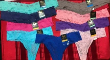 WACOAL HALO LACE THONG PANTY CHOOSE YOUR COLOR AND SIZE S ,M,L, XL