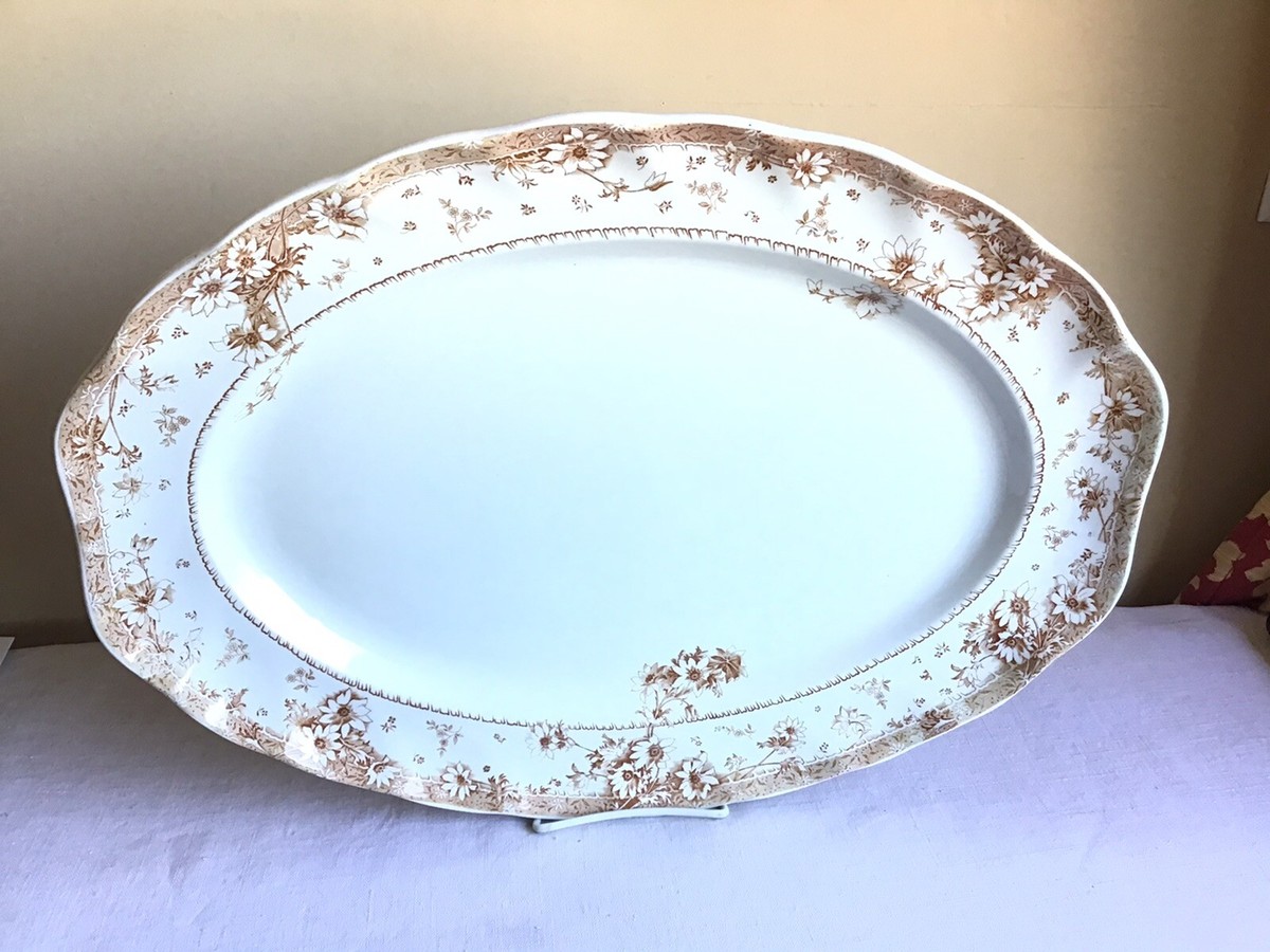 Antique Doulton Burslem England Arnold Transferware Floral Antique Doulton Burslem England Arnold Transferware Floral